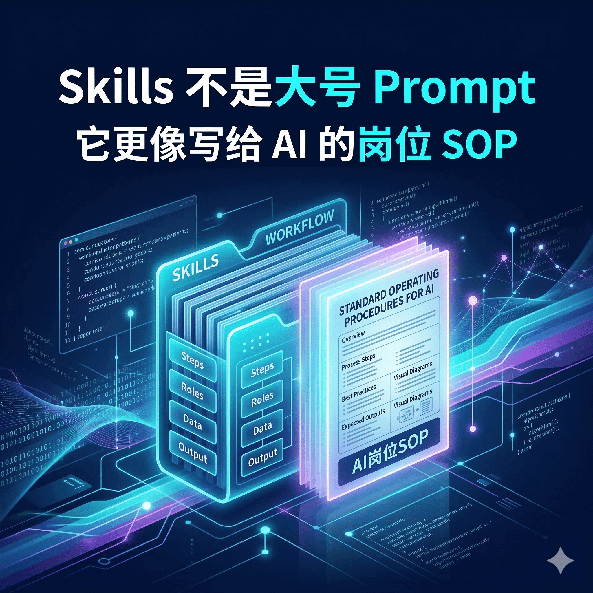 Codex Skills 不是 Prompt 的升级版，而是写给 AI 的岗位 SOP